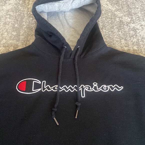 Black Champion Hoodie - Picture 2 of 4